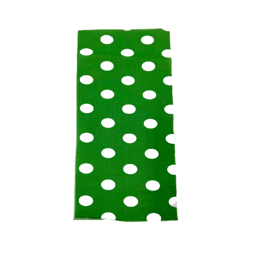 Big Polka Dot Printed Poly Cotton Fabric | Spandex Palace