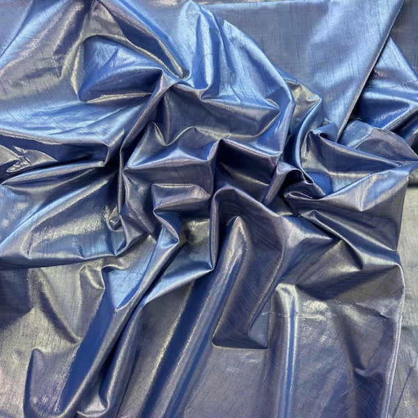 Metallic Dupioni Faux Silk Fabric