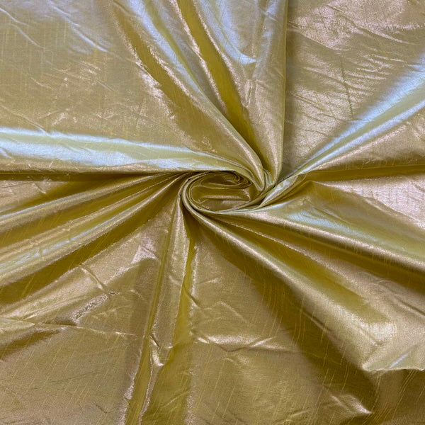 Metallic Dupioni Faux Silk Fabric