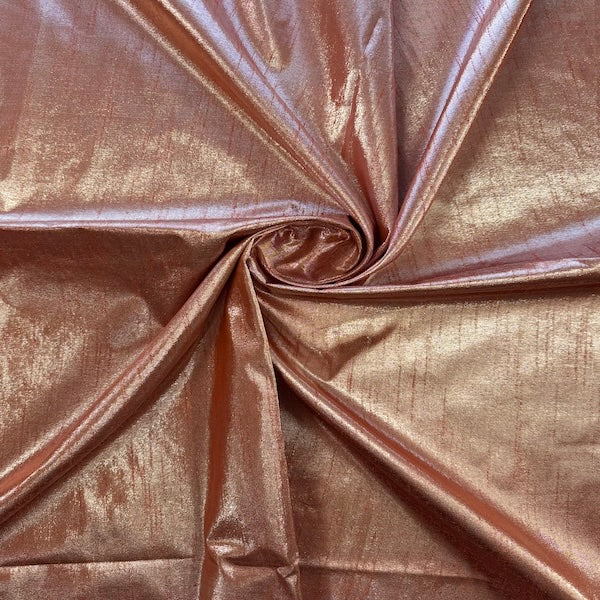 Metallic Dupioni Faux Silk Fabric