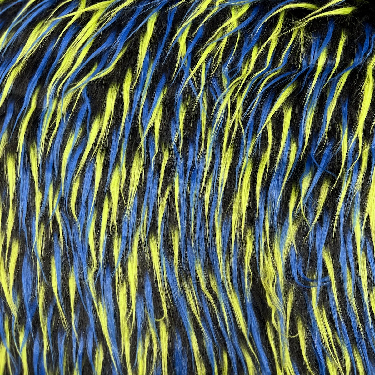 Three Spike Shaggy Faux Fur Fabric | Spandex Palace