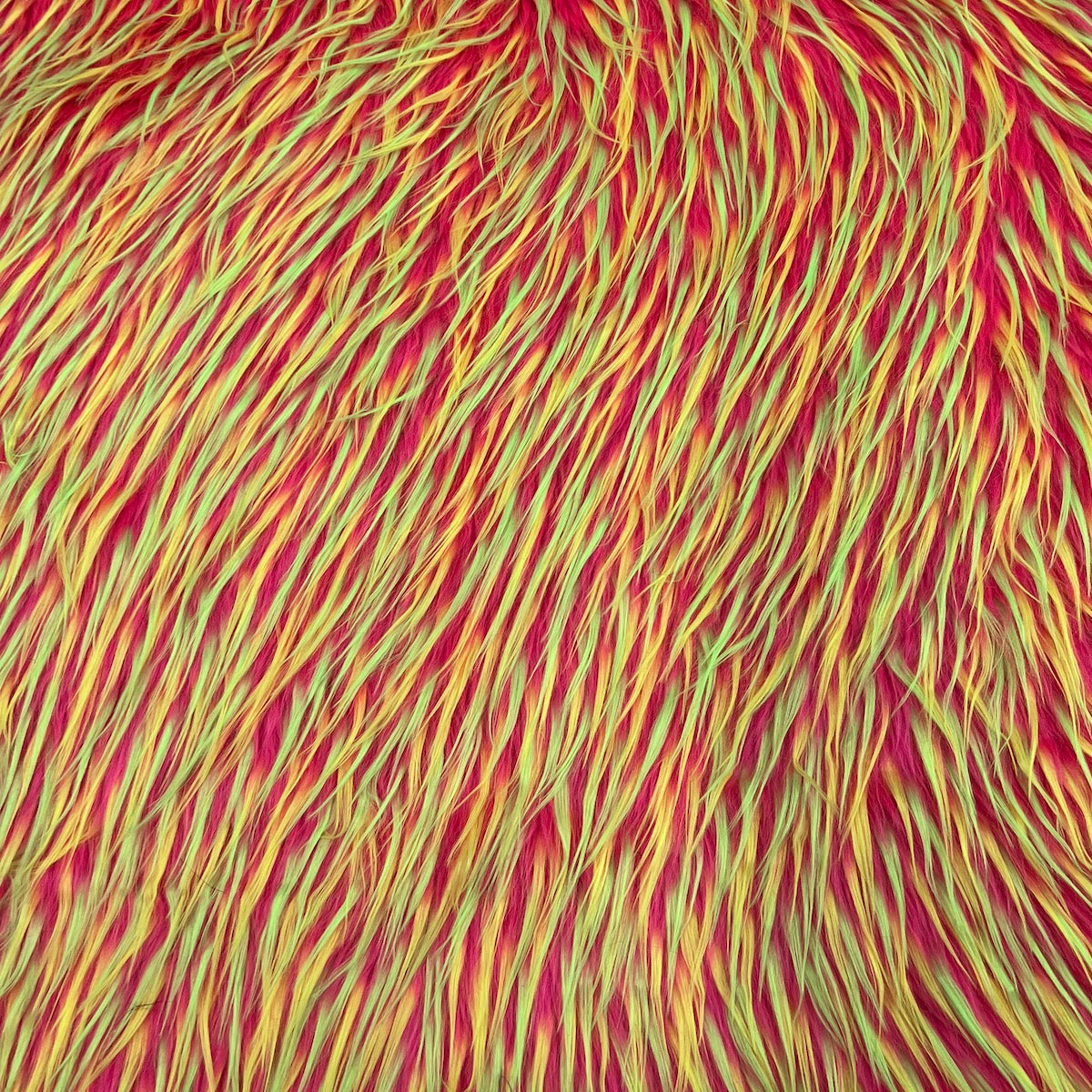 Three Spike Shaggy Faux Fur Fabric | Spandex Palace