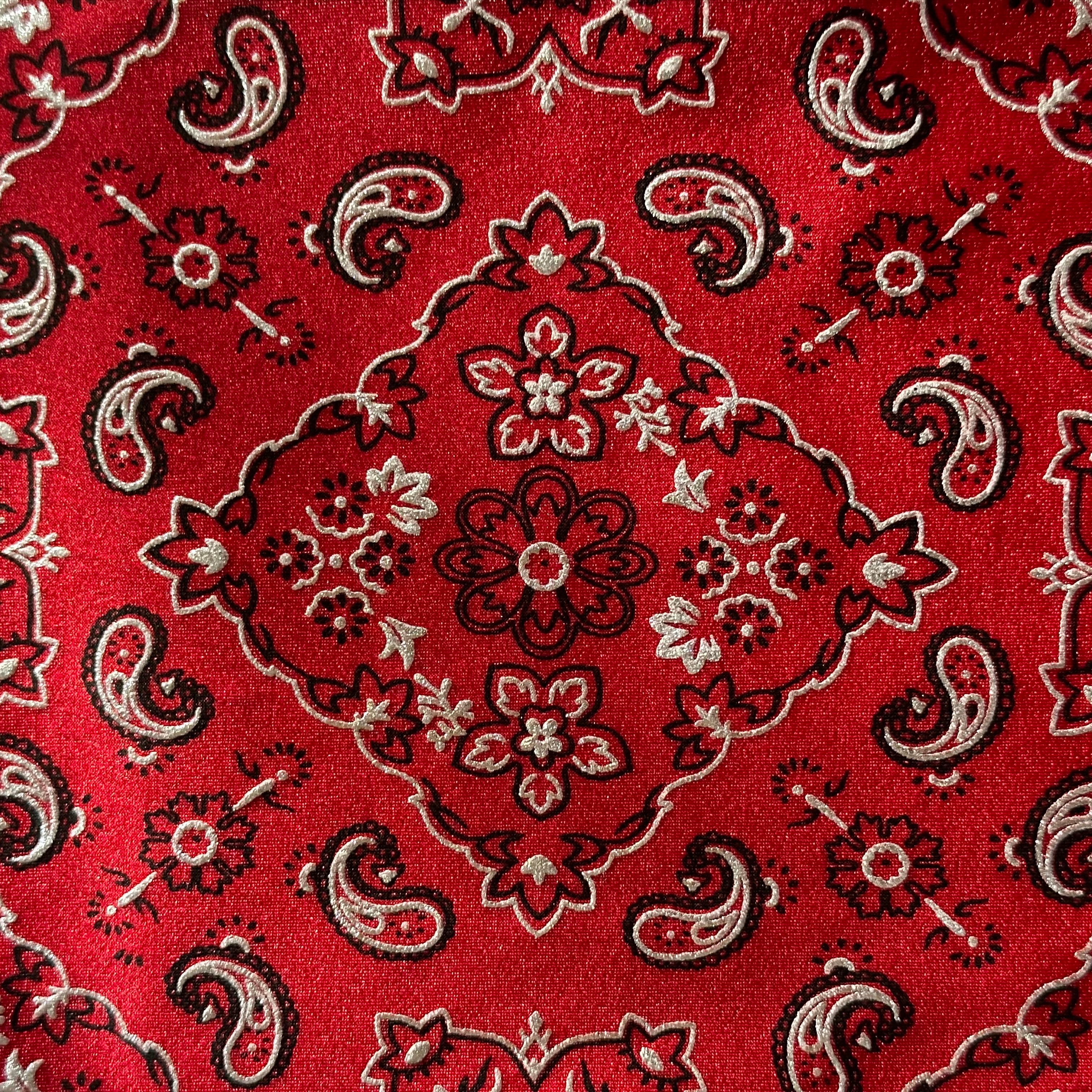 Vibrant Fusion Spandex Fabric Bandana Design & Foil | Spandex Palace