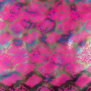 4 Way Nylon Spandex Anaconda Foil Fabric | Spandex Palace