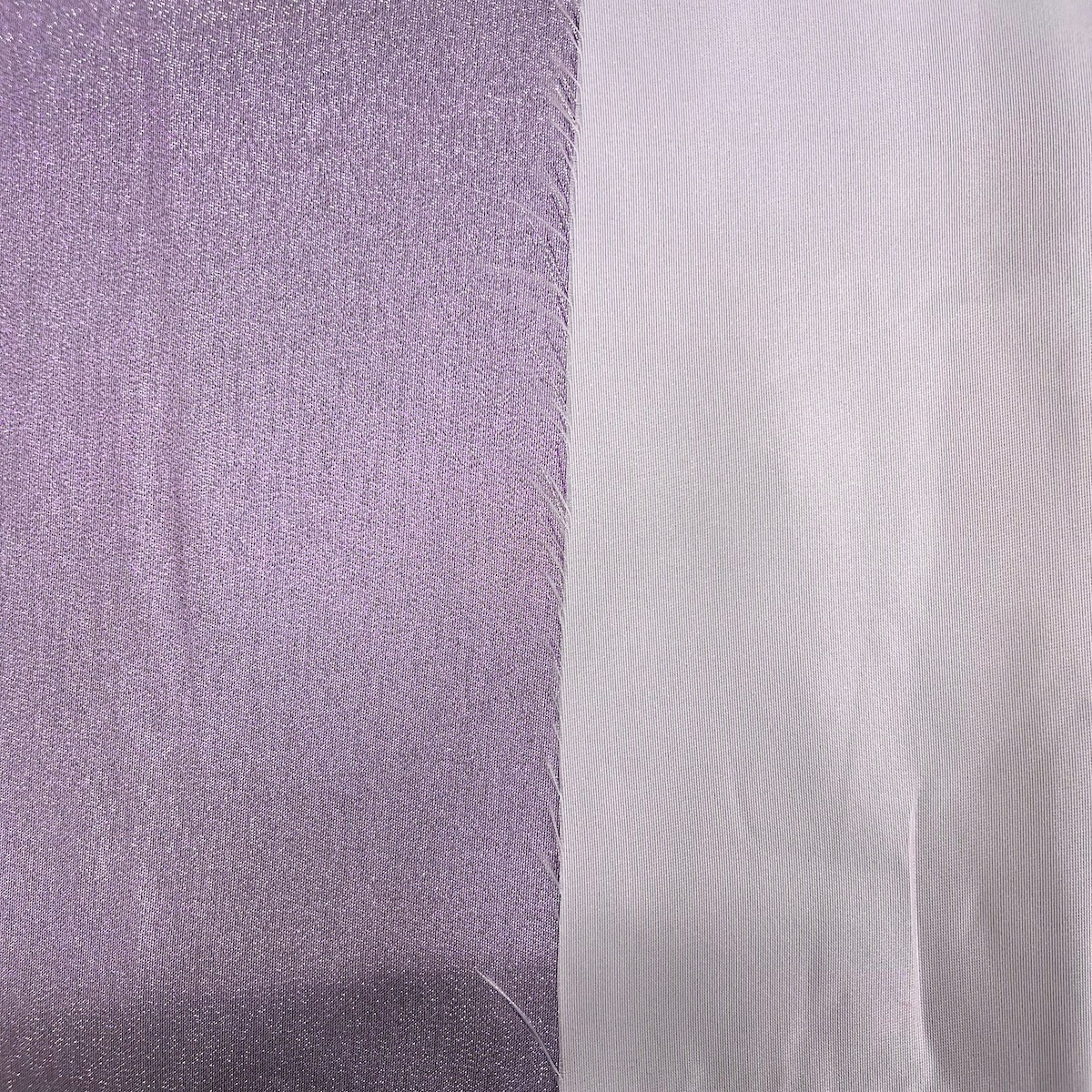 Iridescent Glitter Lurex Faux Satin Fabric | Spandex Palace