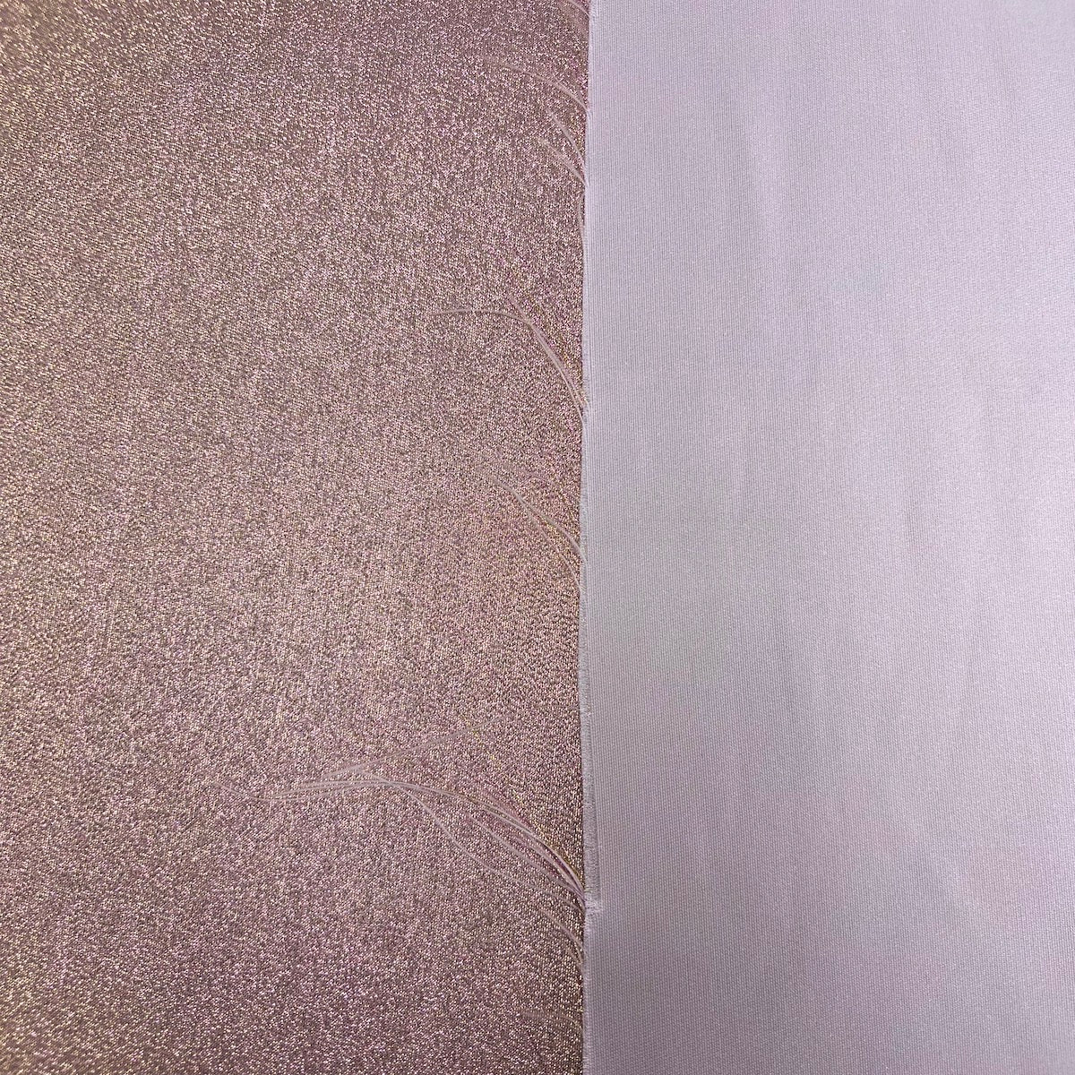 Iridescent Glitter Lurex Faux Satin Fabric | Spandex Palace