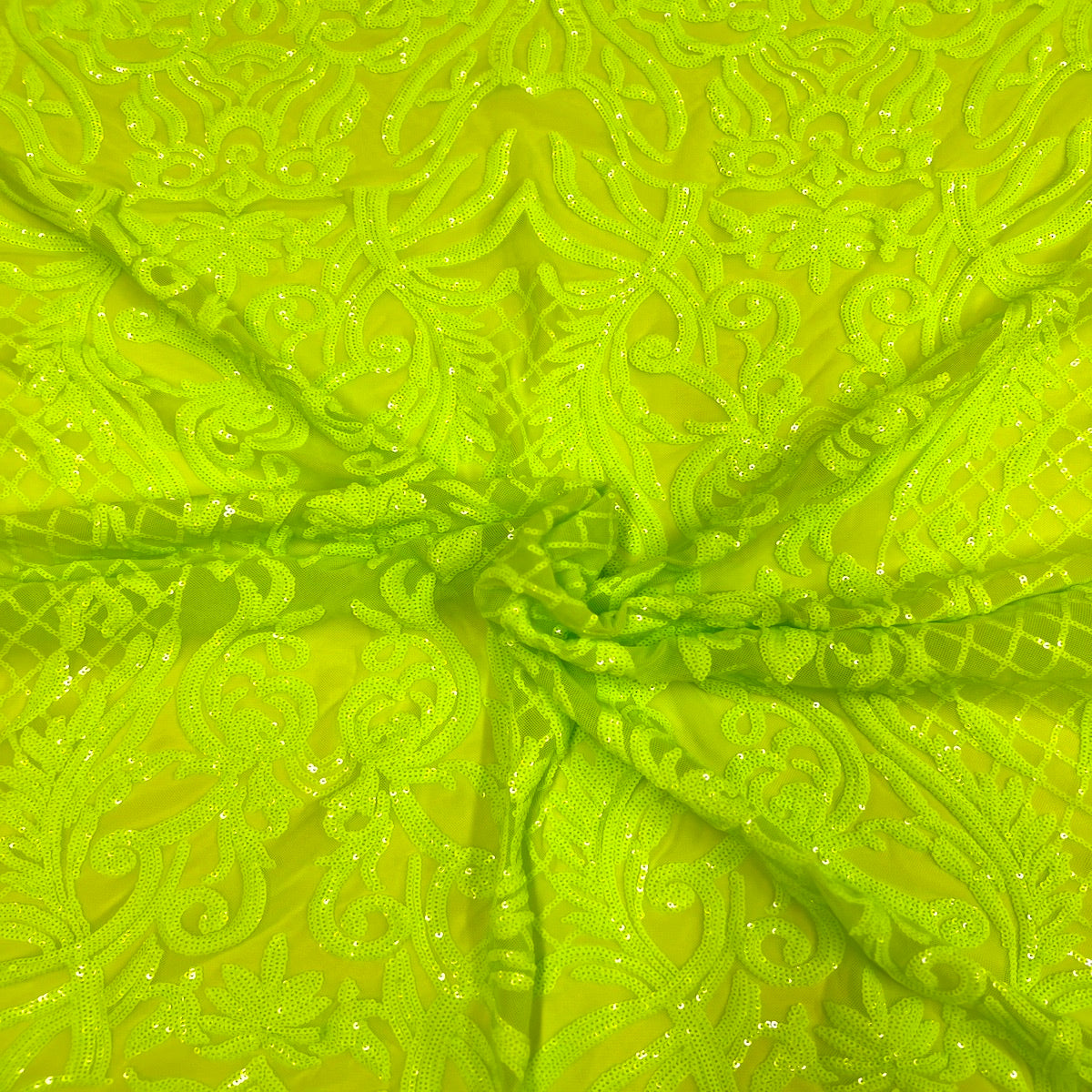 Luna Stretch Sequins Fabric | Spandex Palace