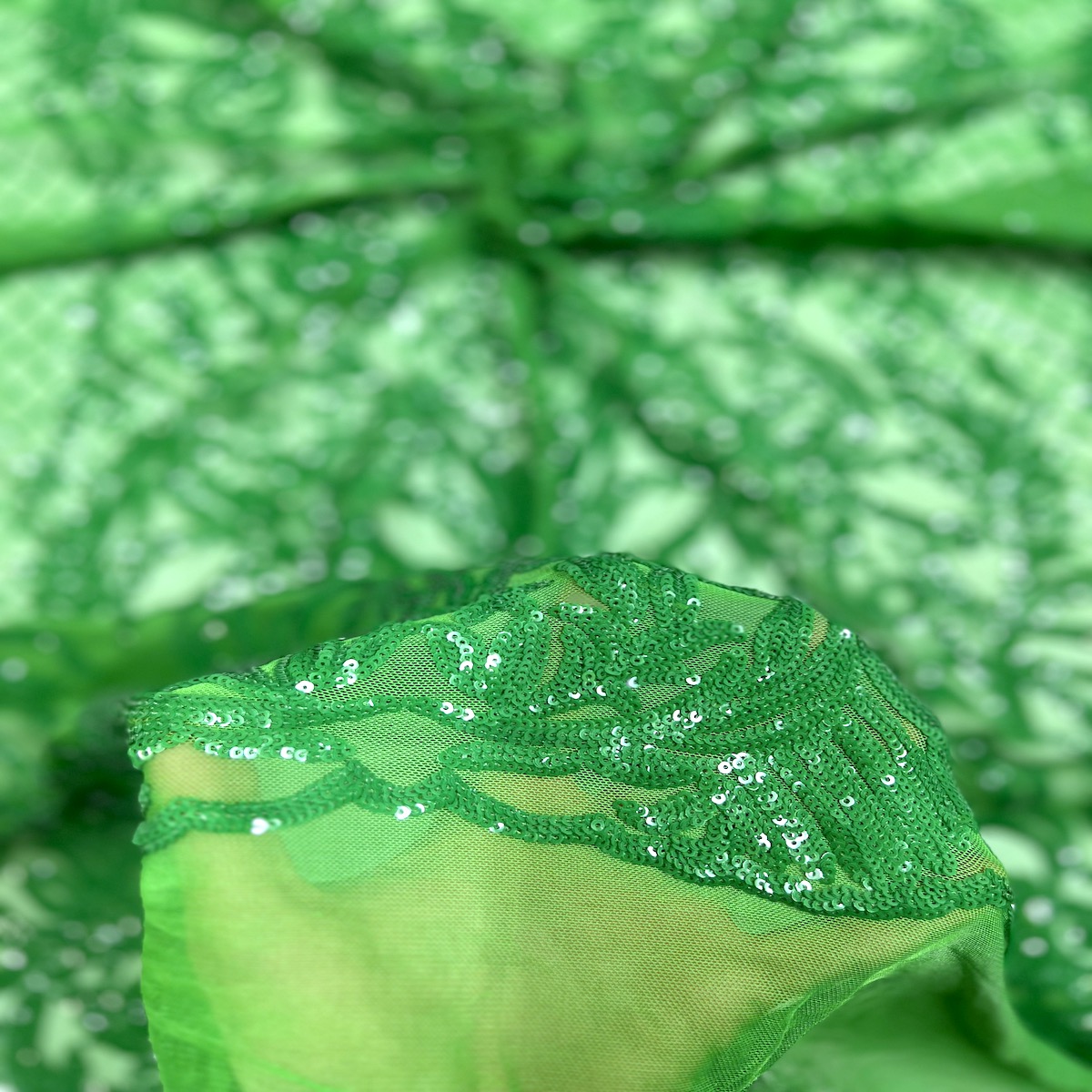 Luna Stretch Sequins Fabric | Spandex Palace