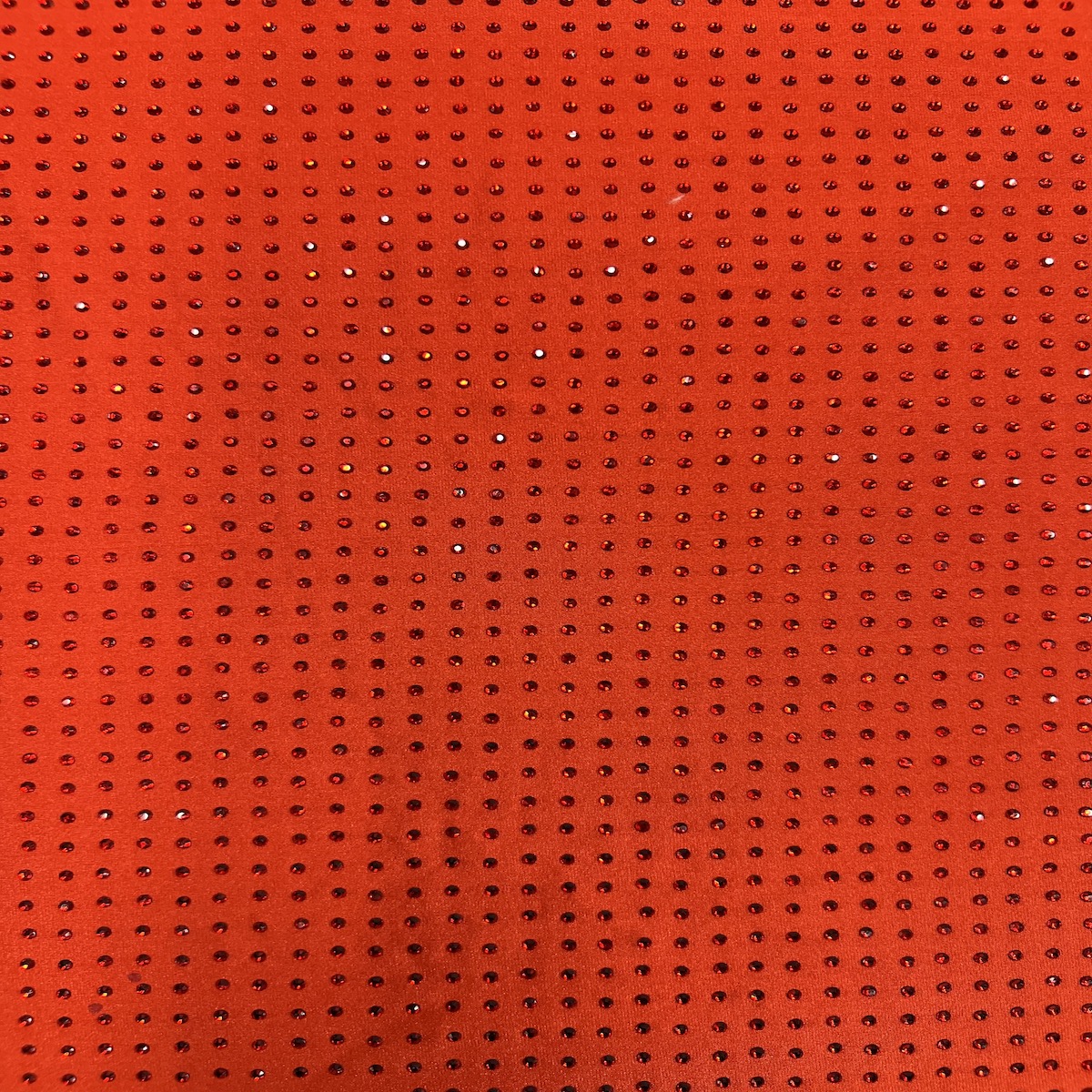 Iridescent AB Rhinestone | Spandex Fabric
