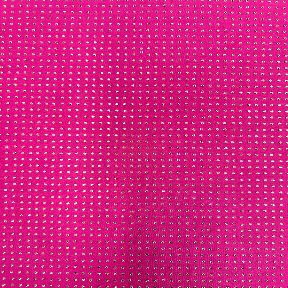 Iridescent AB Rhinestone | Spandex Fabric