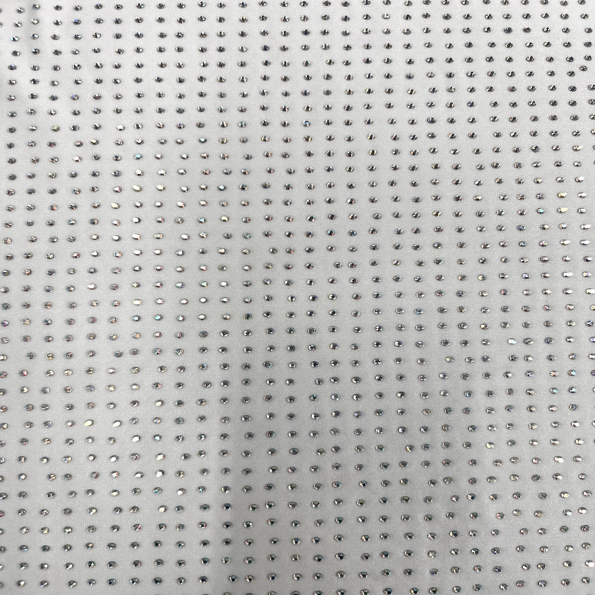Iridescent AB Rhinestone | Spandex Fabric