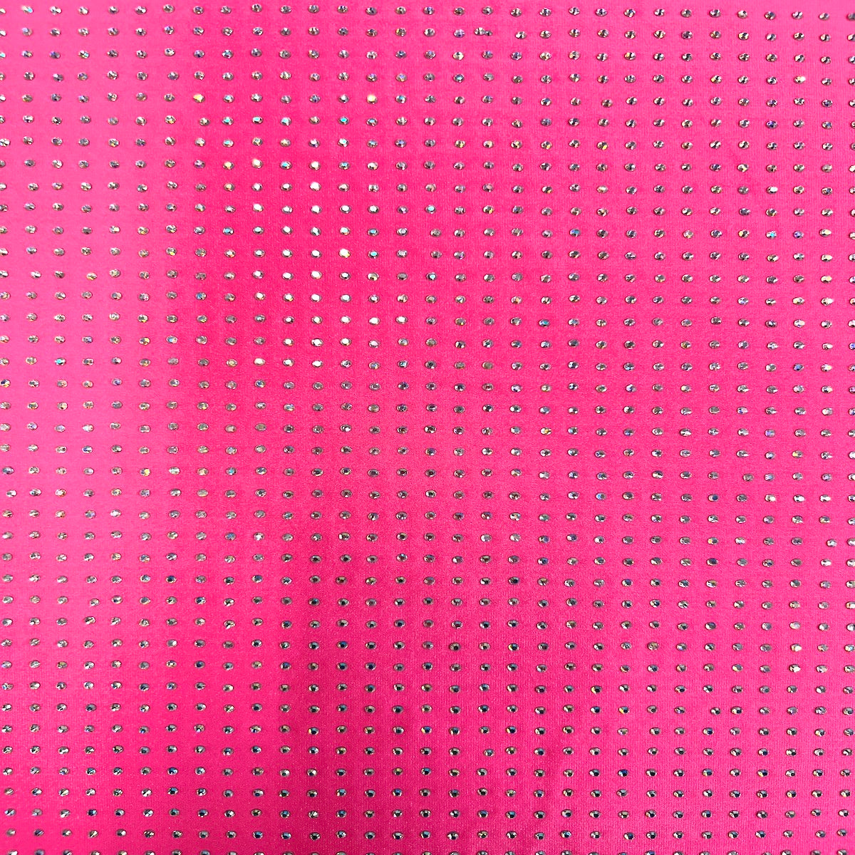 Iridescent AB Rhinestone | Spandex Fabric
