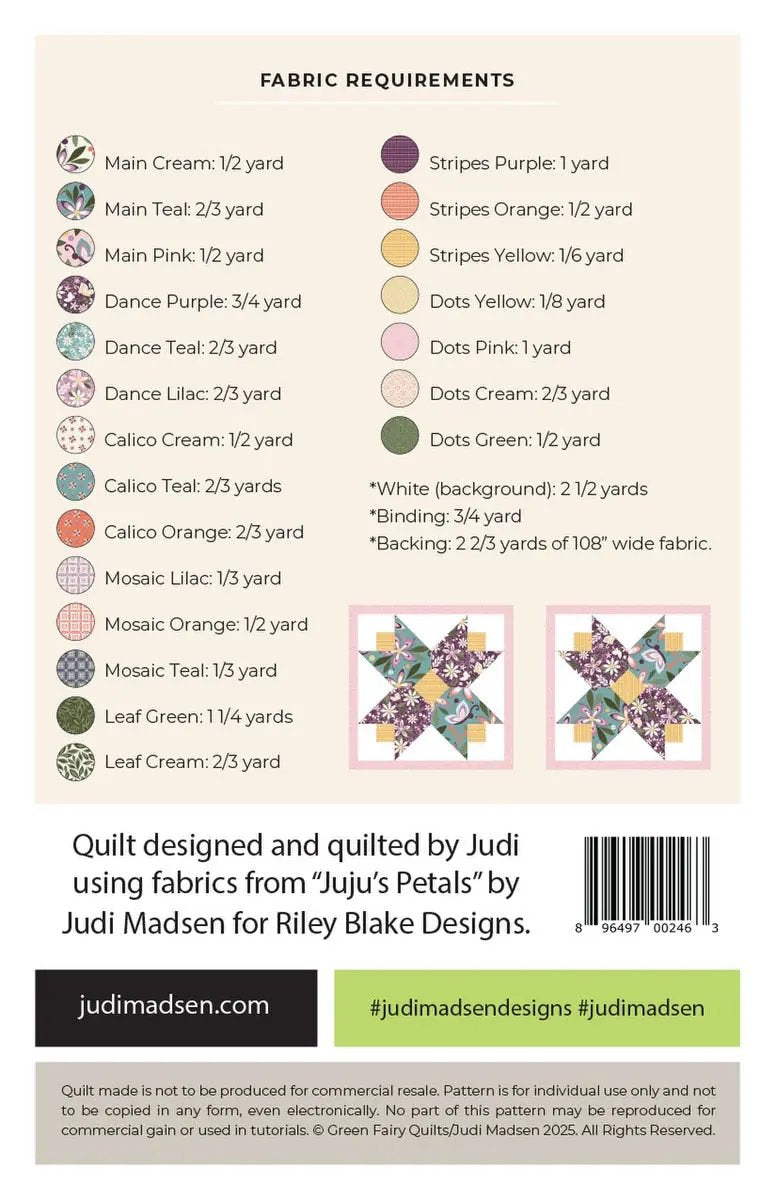 Judi Madsen Designs Mama Juju Quilt Pattern