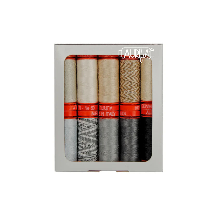 Aurifil, Black Diamond 10 Spool Thread Collection