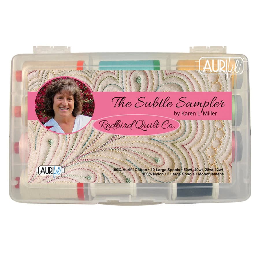 Aurifil Subtle Sampler 12 Spool Thread Kit