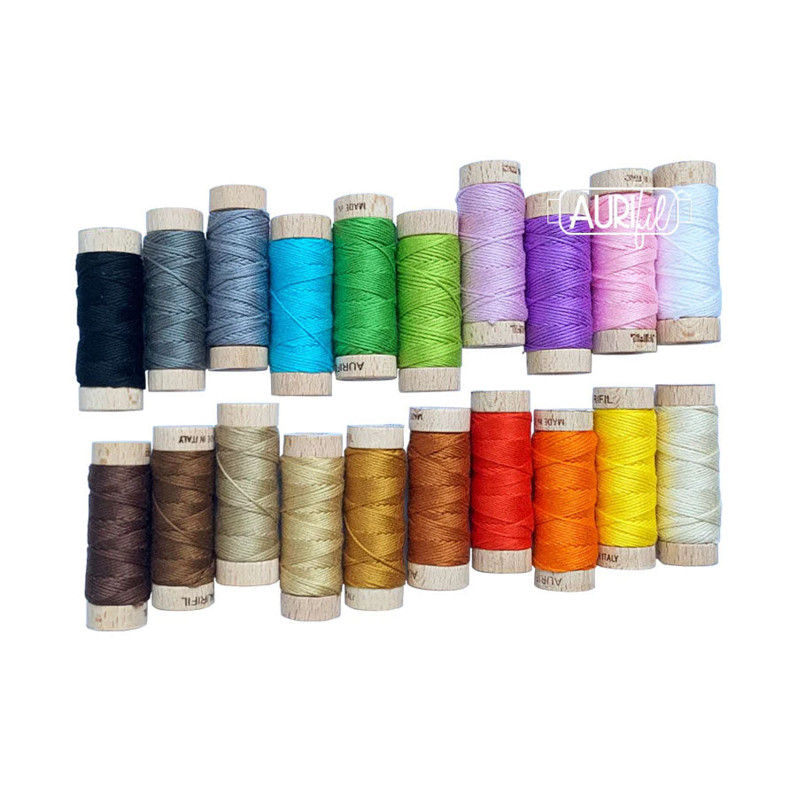 Aurifil, Puppy Portraits 20 Spool Thread Collection
