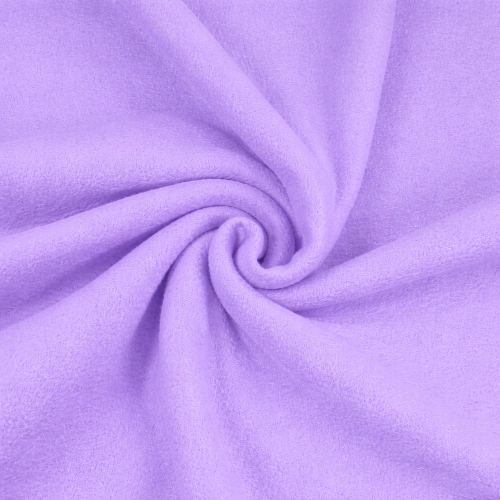 Anti-Pill Polar Fleece Fabric by the Yard – Lavender (60", 280 GSM)