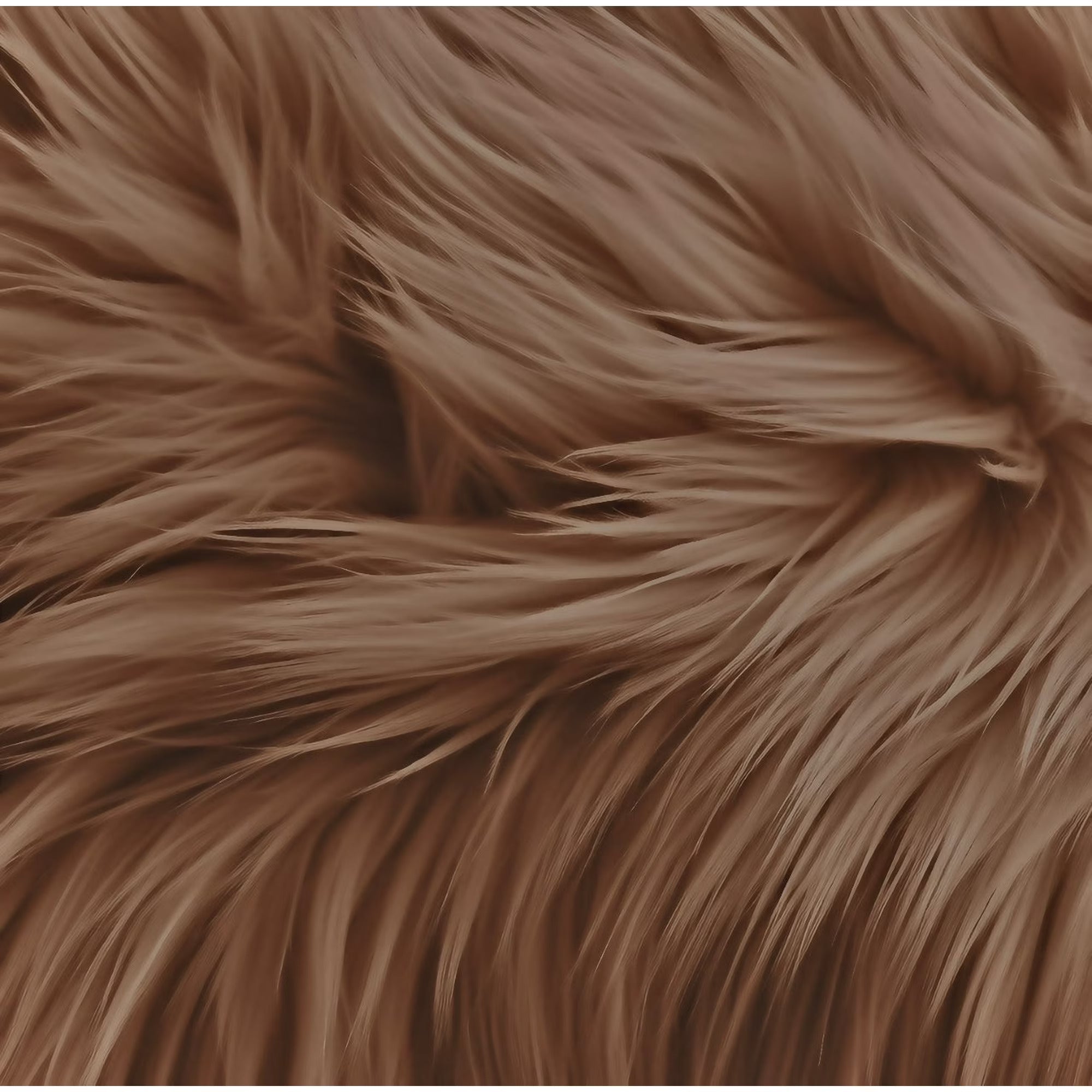 Shaggy Faux Fur Fabric Squares 10X10 Inch DIY Craft Fur Patches