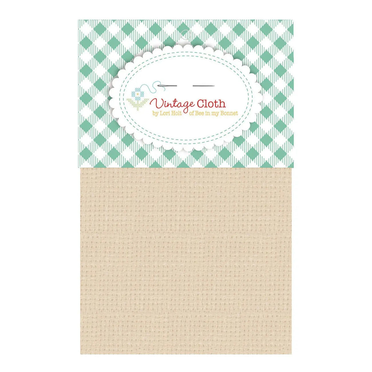 Lori Holt Vintage Cloth 17in x 17in Buttermilk