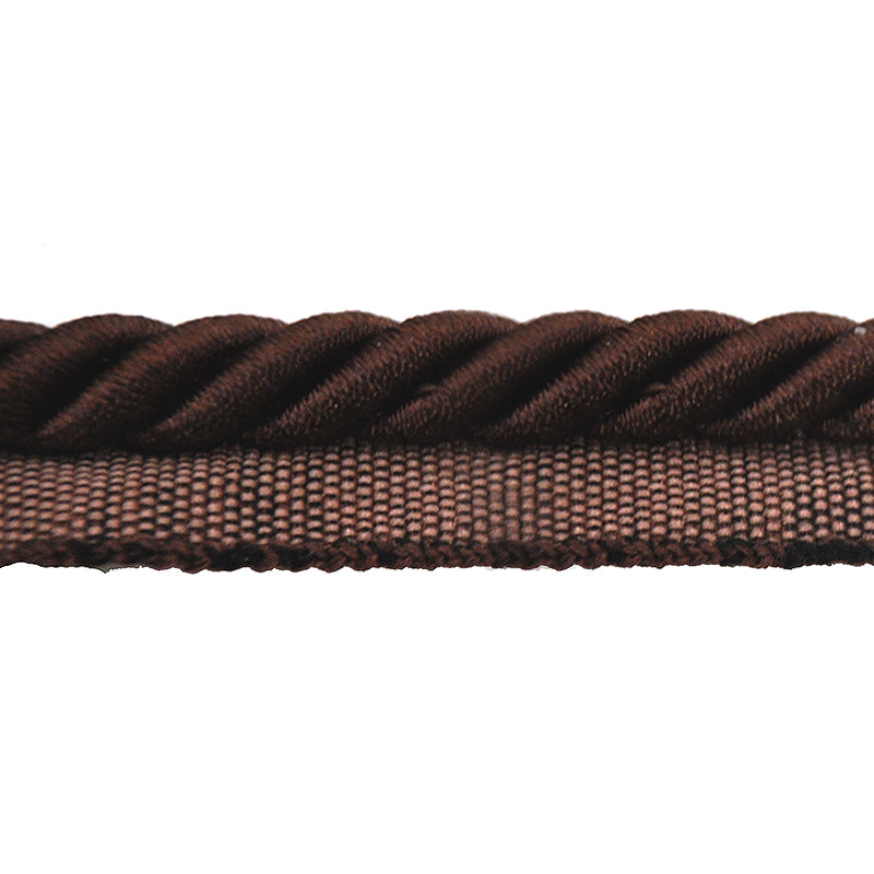 Milante Collection - 3/8" CORD WITH LIP (50 Yard Roll) - BC-1023-06 Brown