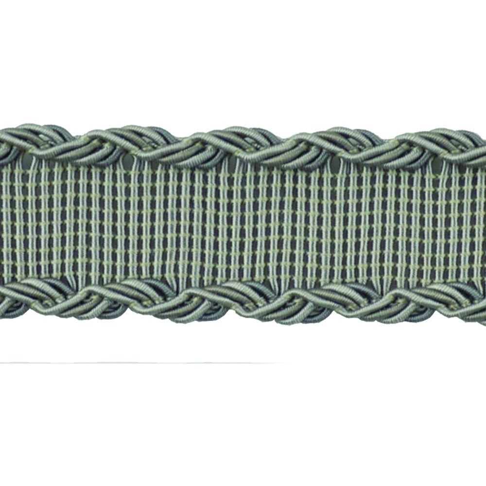 Mulberry Collection - 1 1/2" Width BRAID (25 Yard Roll) - BR-7066-49 Metal Grey