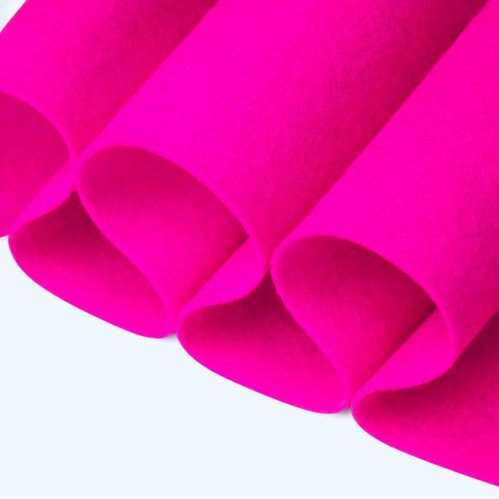 Acrylic Felt Fabric By The Yard 72 Inch Wide 1.6 mm