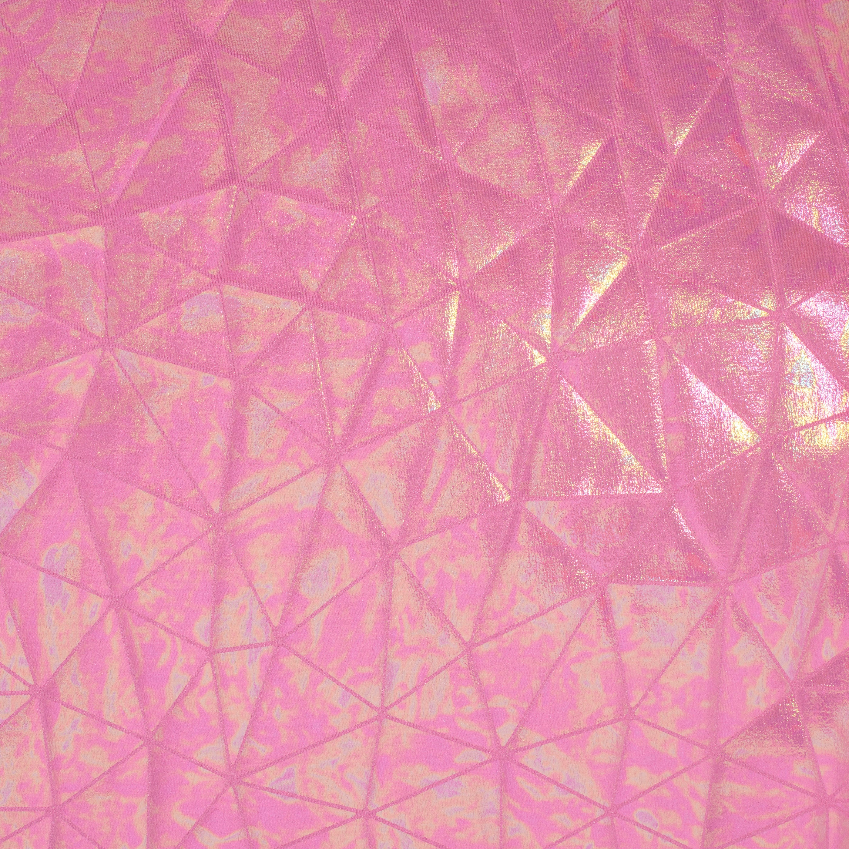 Bohemian Magic Illusion on Nylon Spandex Tricot Fabric | Spandex Palace Pink