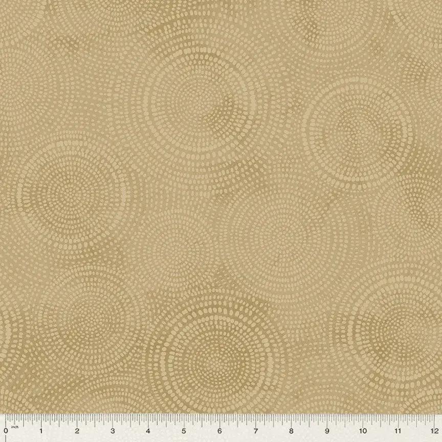 Natural Tan Radiance Wideback Cotton Fabric per yard