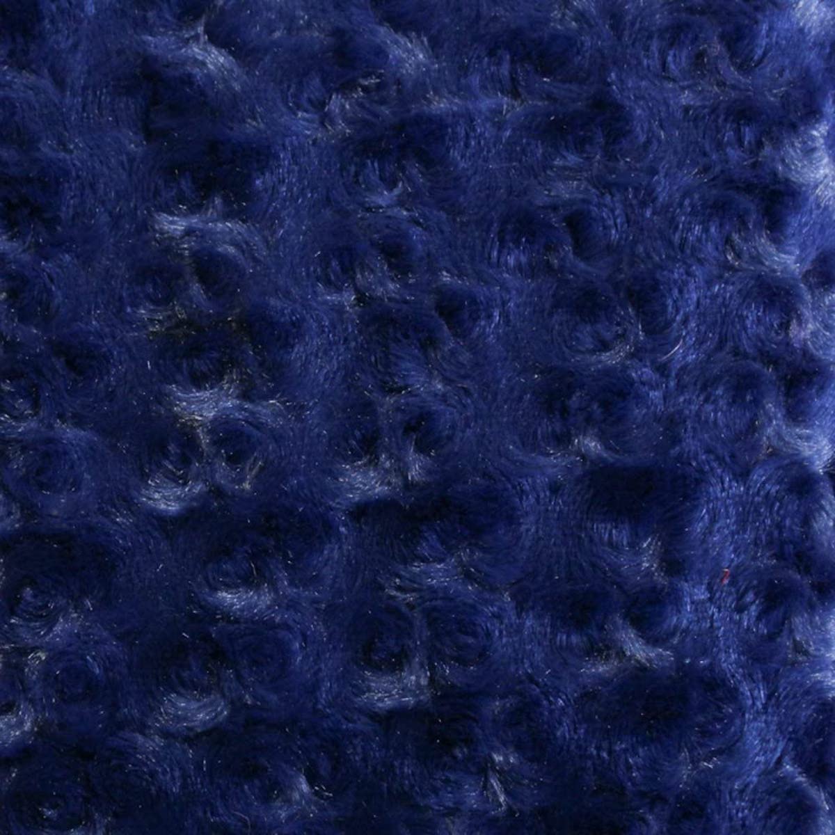 Swirl Rosebud Faux Fur Fabric