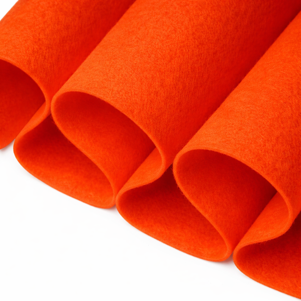 Acrylic Felt Fabric Sold By Bolt Multiple Colors | Wholesale