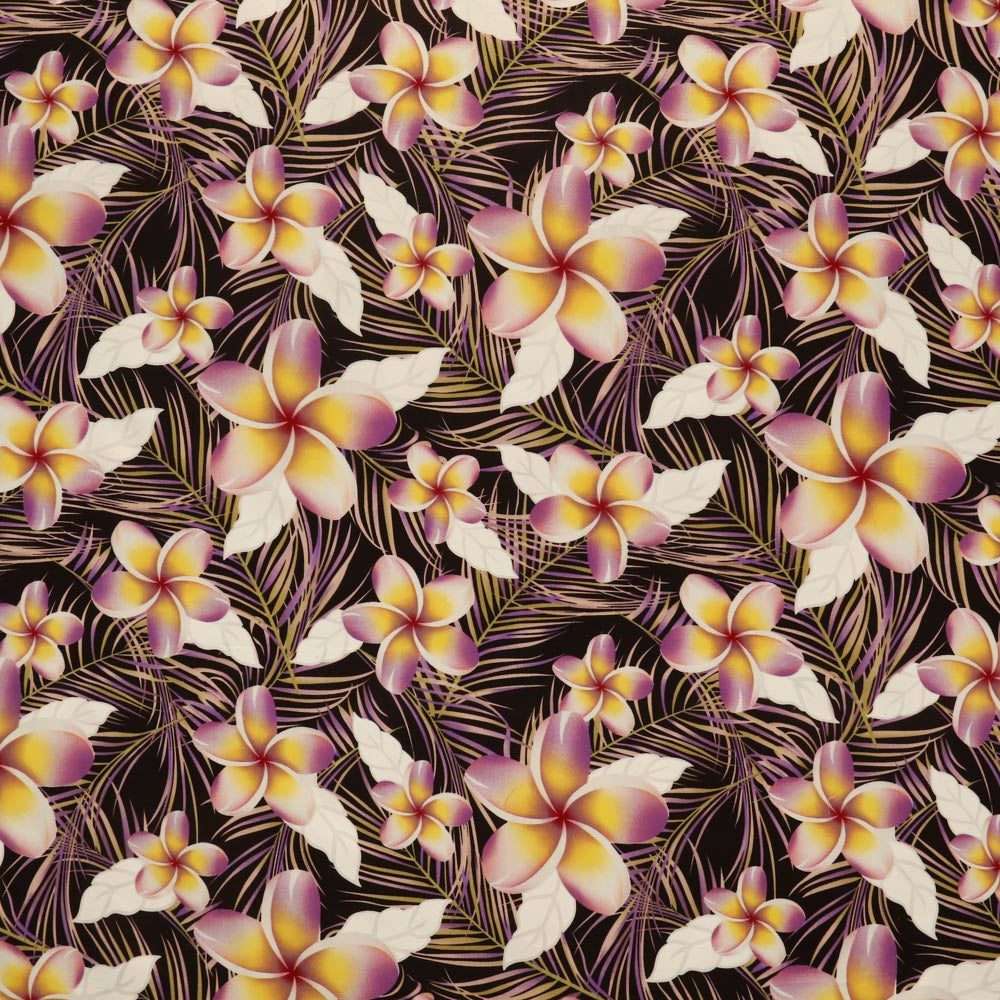 Plumeria Palm Fabric | Rayon