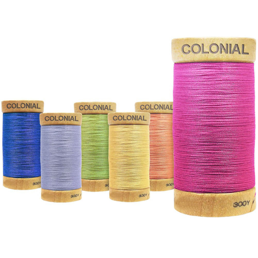 Colonial Organic 50wt Cotton Thread (300yds)