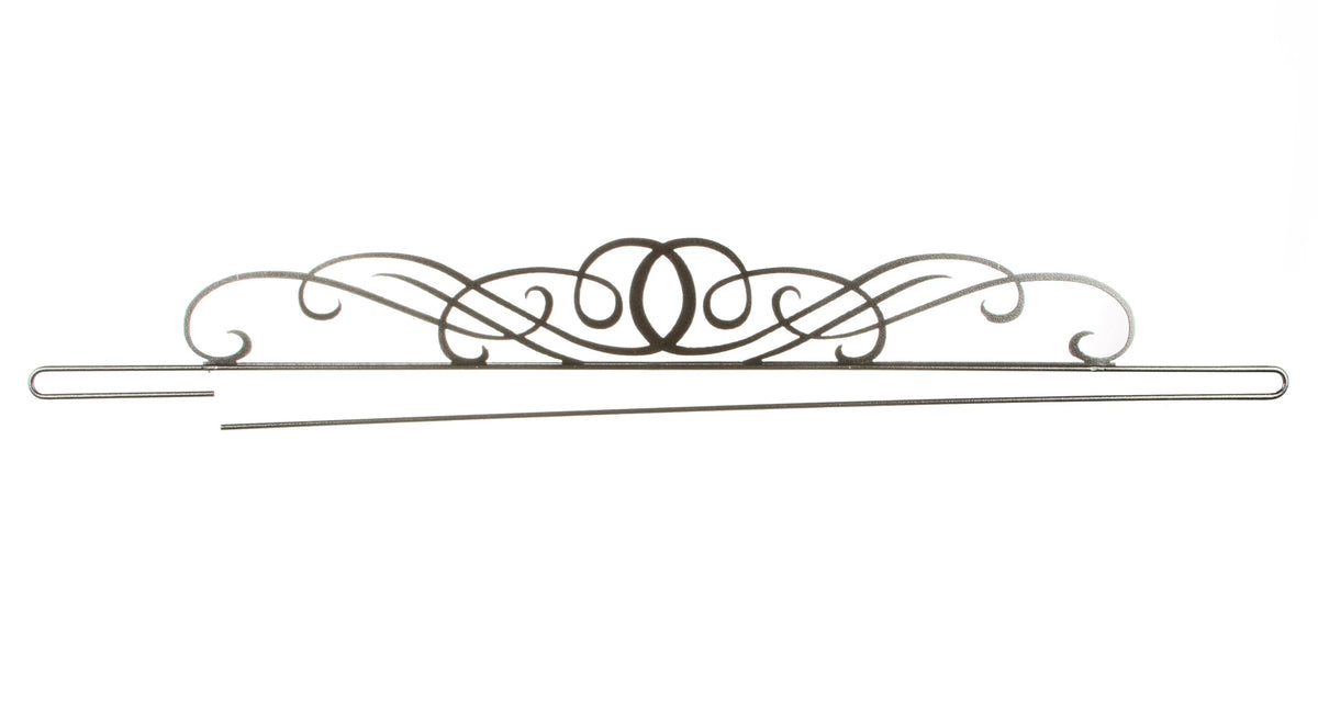 PS 36 Inch Windy Scroll Wire Split Charcoal