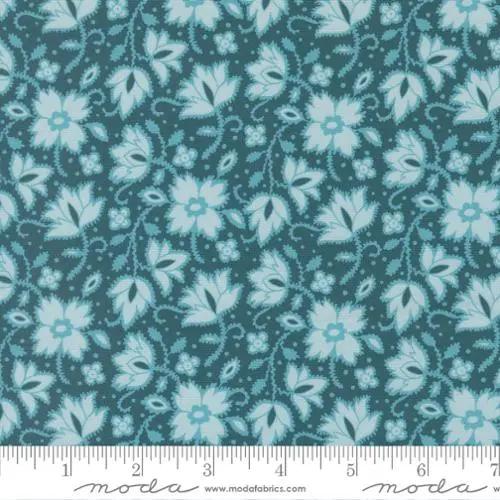 Parlor Soul Shine Peacock Cotton 44"/45" Fabric Per Yard