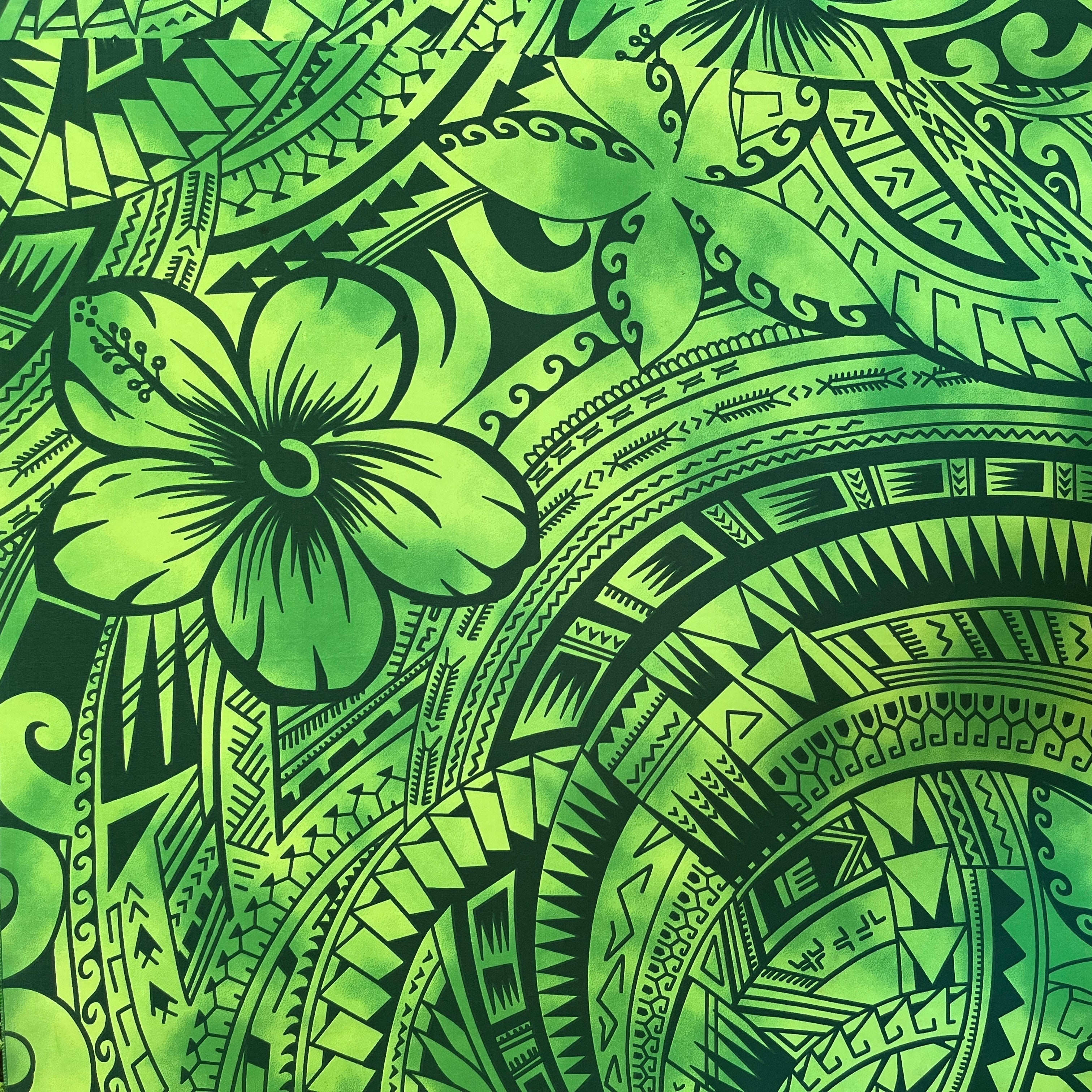 Pua Tatau Peachskin Fabric | Islands Fabric