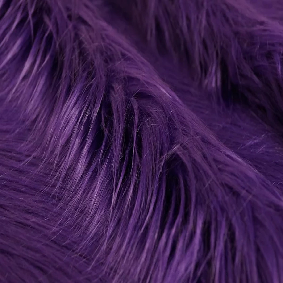 Shaggy Long Pile Faux Fur Fabric (4" Pile)