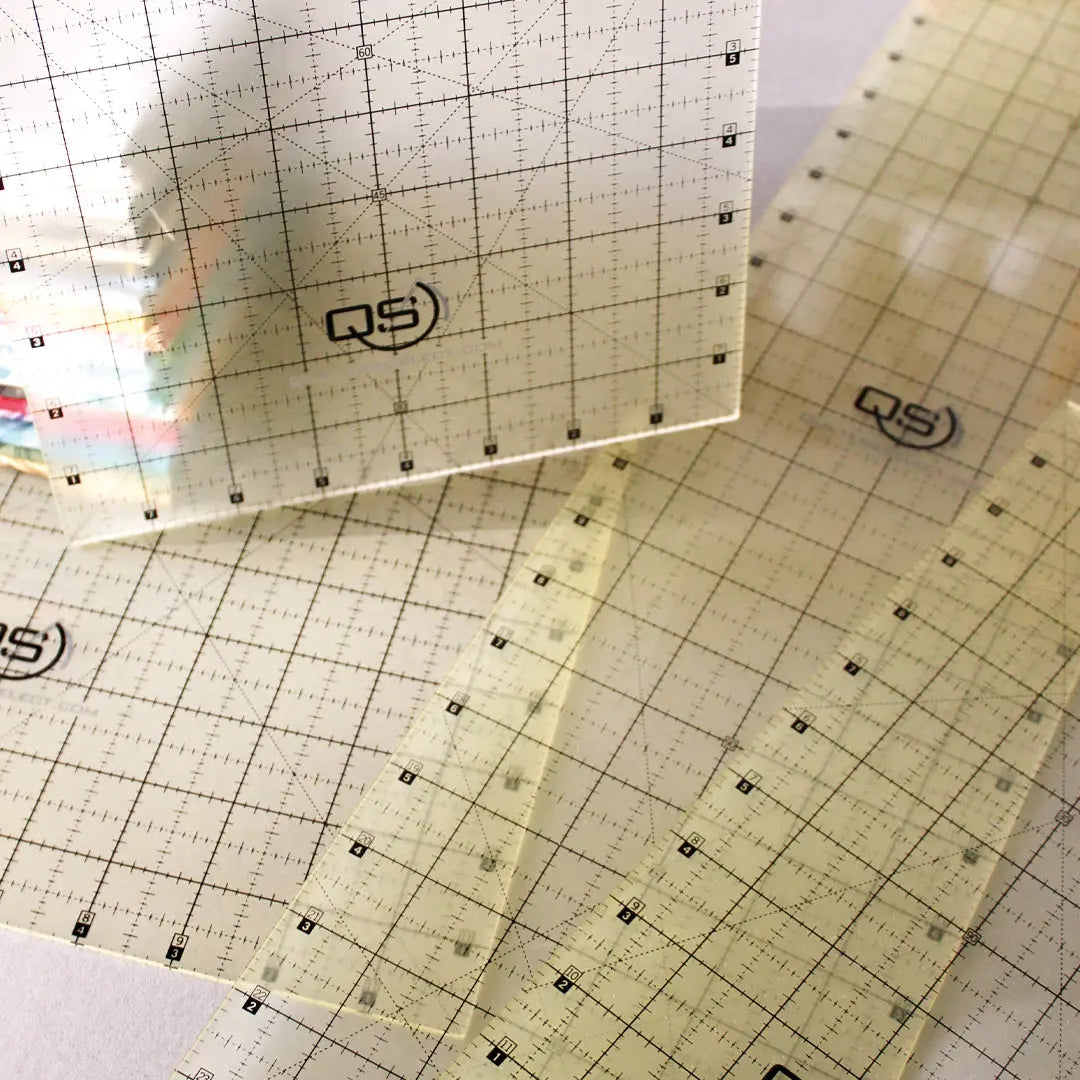 Quilters Select 2.5" x 6.5" Non-Slip Ruler