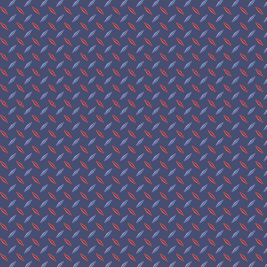 Royal Diamond Geo Path to Freedom Cotton 44"/45" Fabric Per Yard