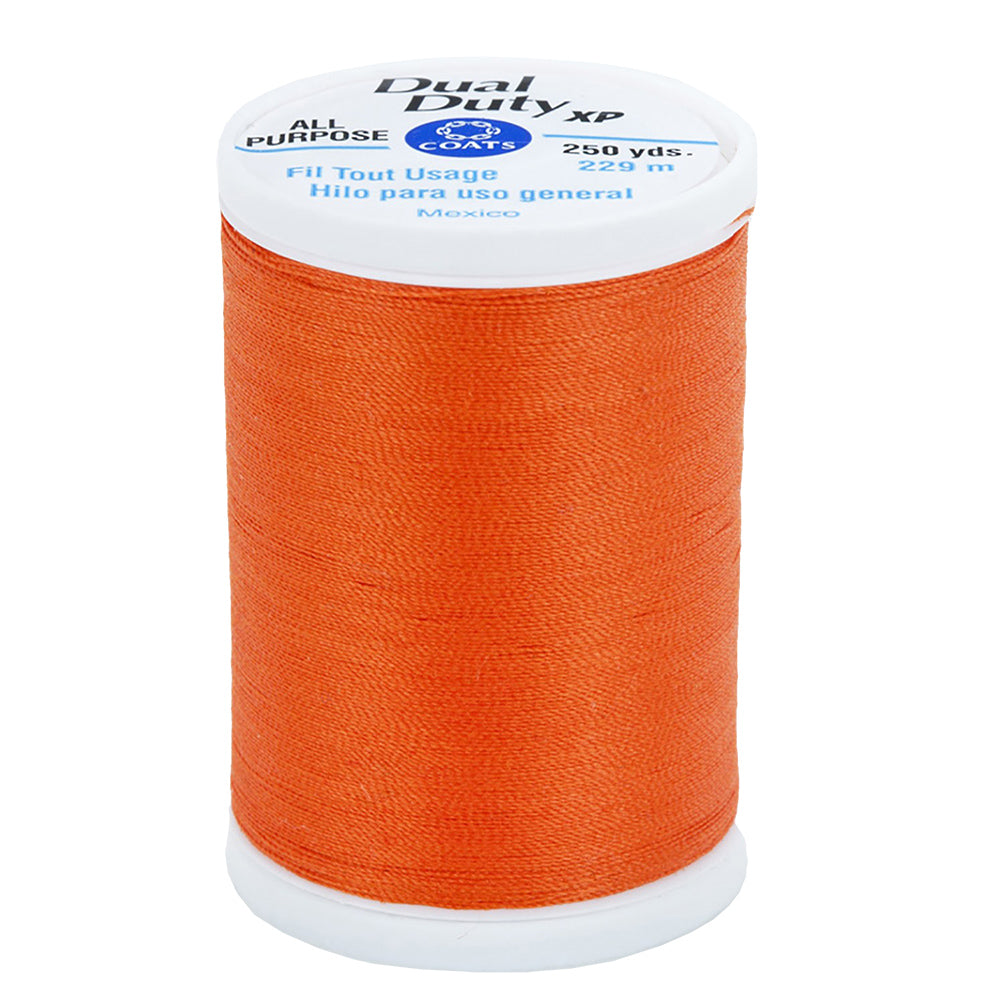 Dual Duty XP Thread, Coats & Clark (250yds) Orange