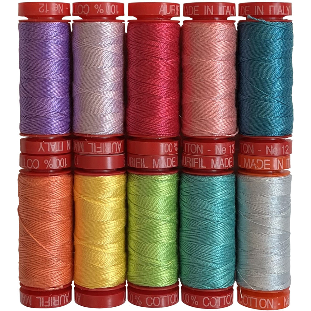 Aurifil Wellness 10 Spool Thread Collection