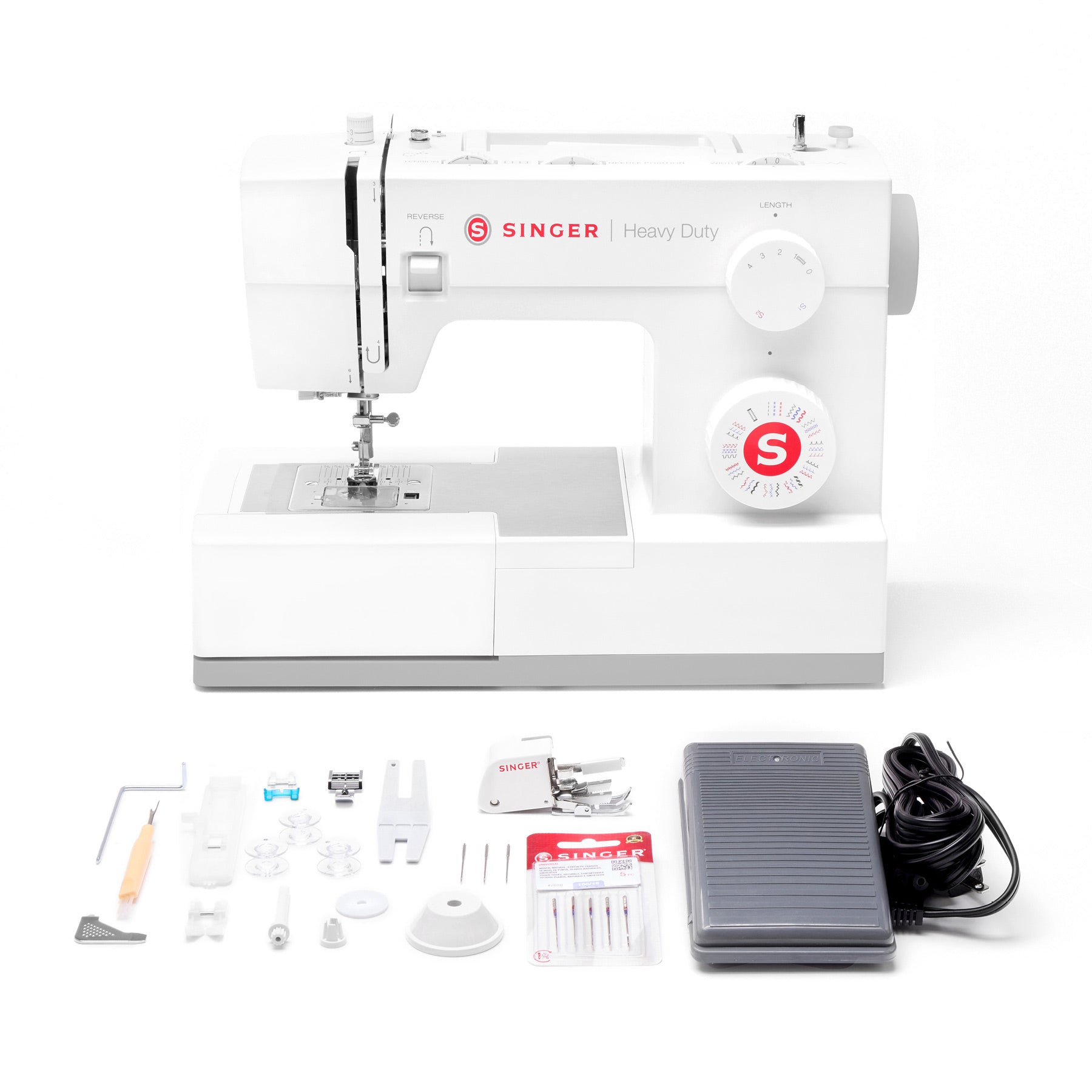 SINGER® Heavy Duty 4452 White Sewing Machine