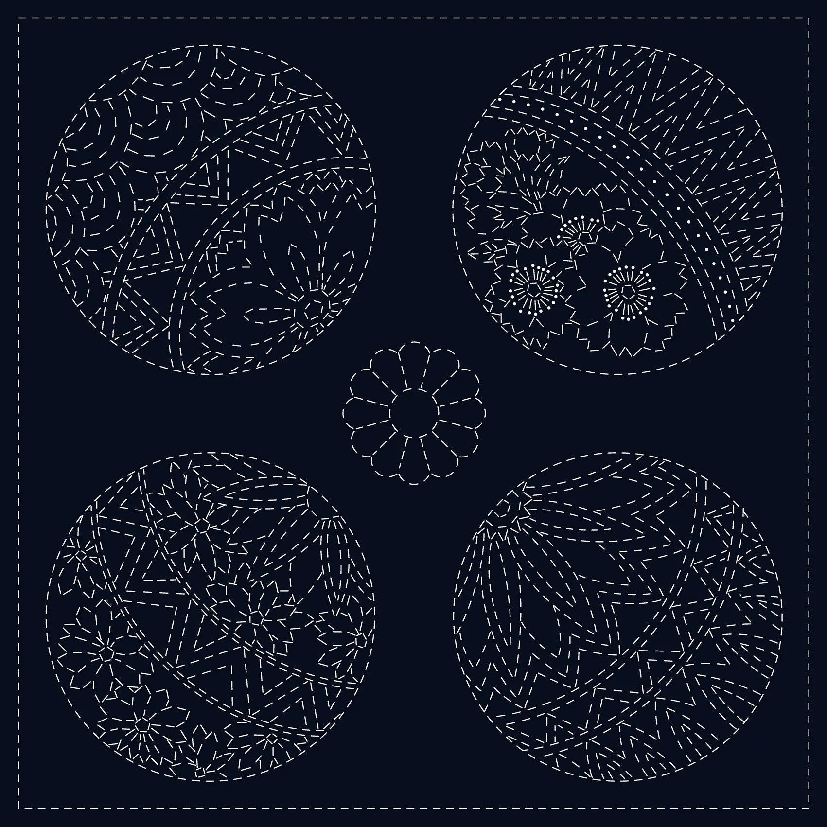 Sashiko Cloth Temari