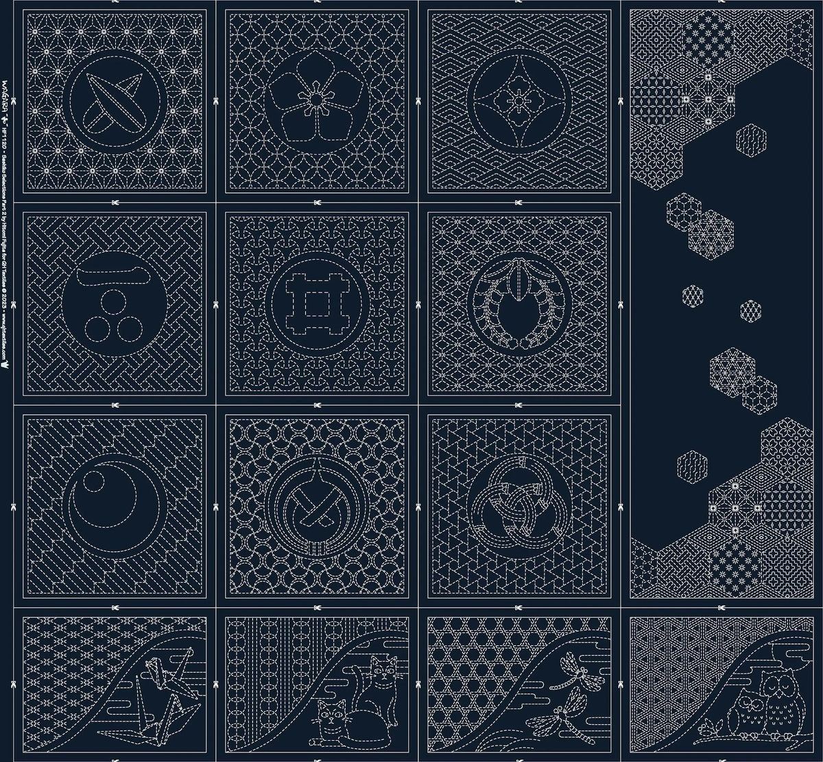 Sashiko Selections Part 2 Navy