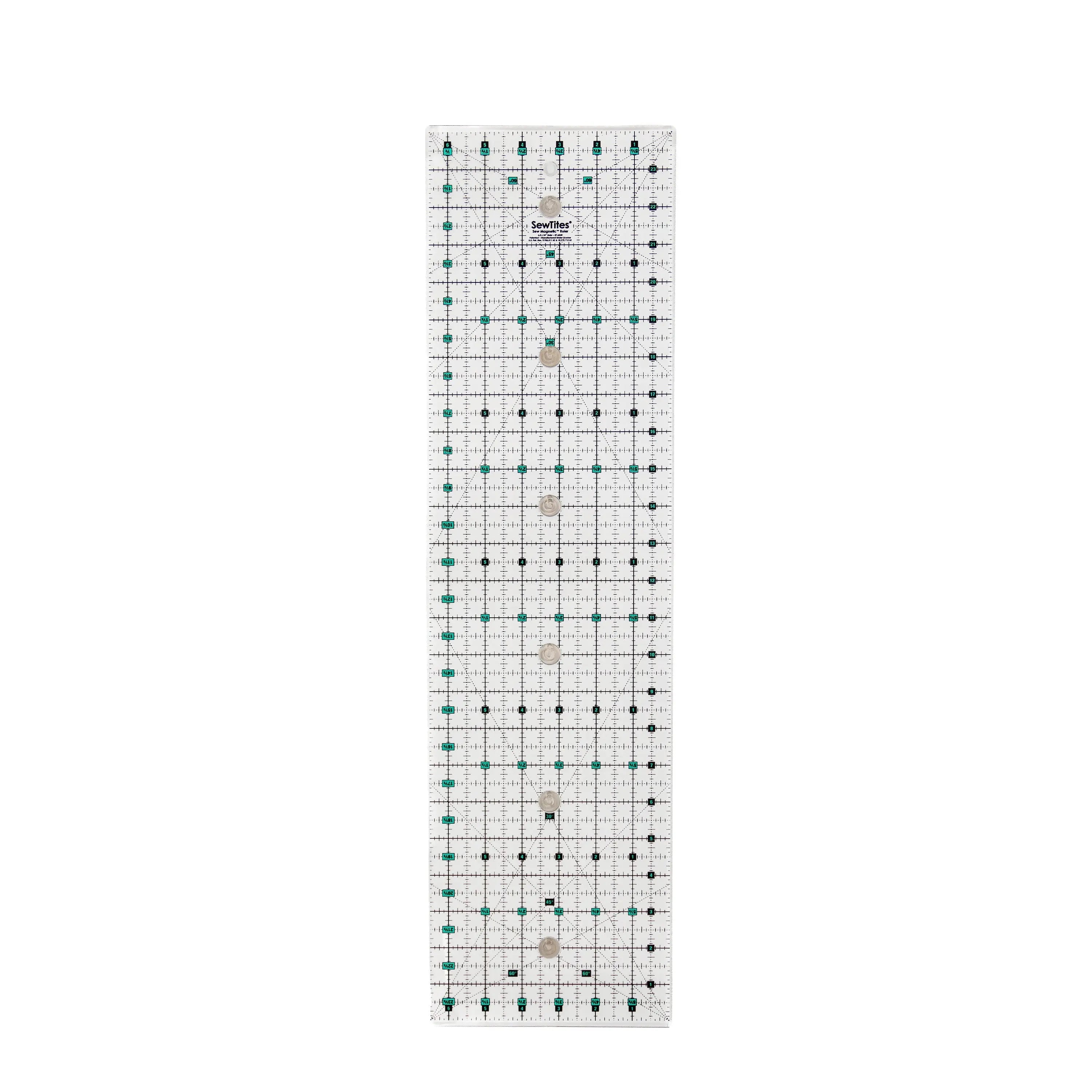Sew Magnetic 6-1/2in x 24in Ruler Right Handed