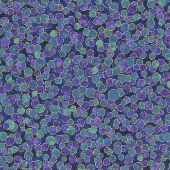 Shimmer Deep Sea Cotton 44"/45" Fabric Per Yard