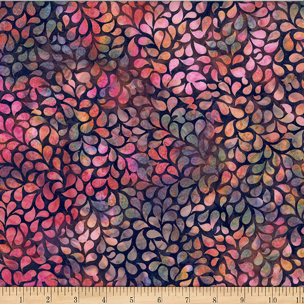 Sierra Bali Batik Droplets Cotton 44"/45" Fabric Per Yard
