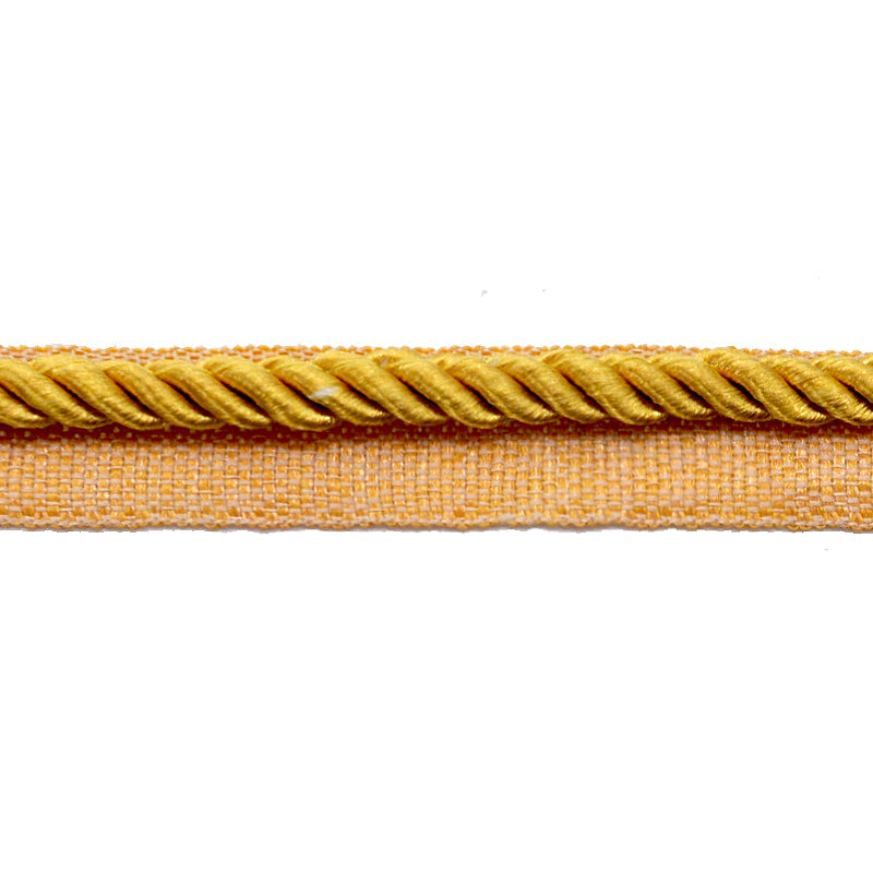 Softer Collection - 3/16" Width Cord with Lip (50 Yard Roll) - BC-1013-10 Gold