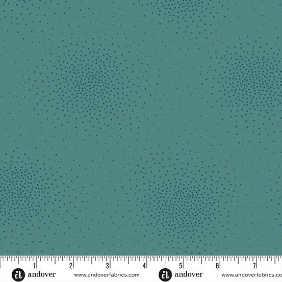 Spritz Peacock Cotton 44"/45" Fabric Per Yard