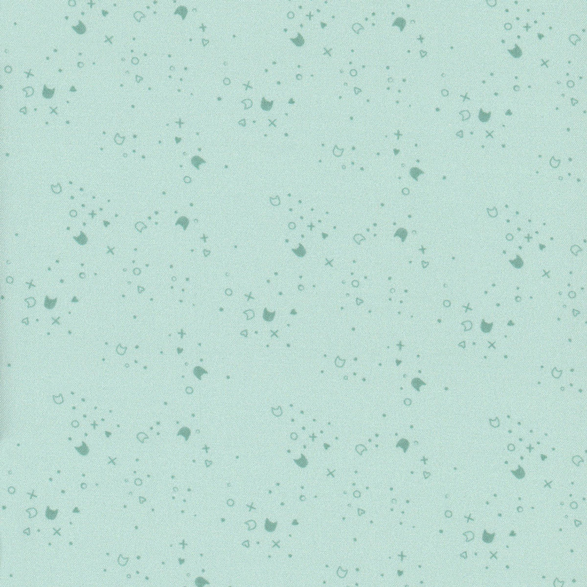 Dear Stella Kitty Litter Powder Cotton 43"/44" Fabric Per Yard