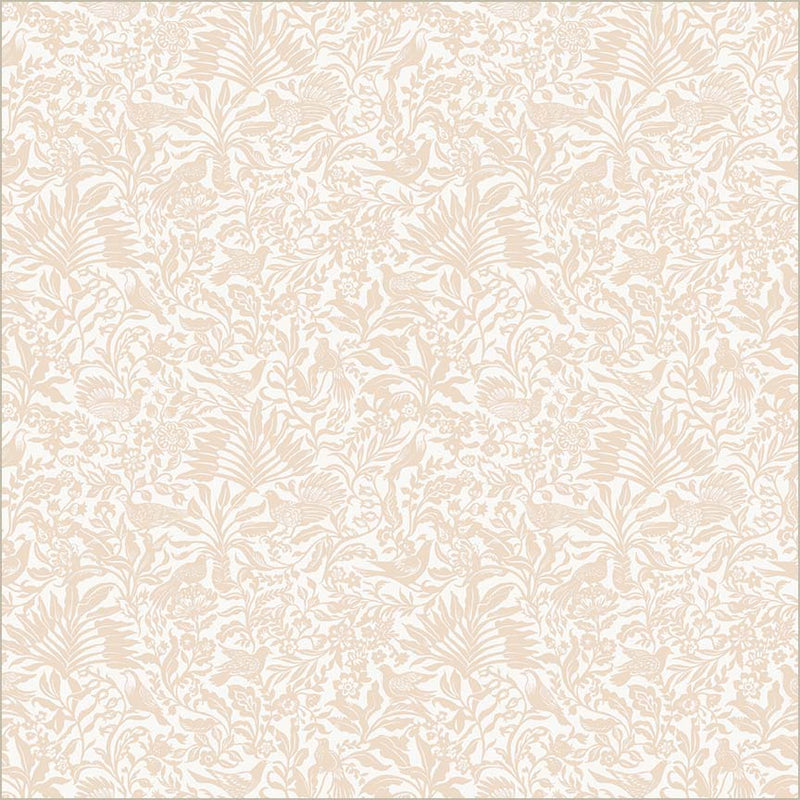 Tapestry Aviary Ivory Cotton 43/44 Fabric Per Yard